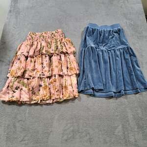 Bundle of 2 Kids Girls Clothing Skirts Size 14 Casual Outdoor